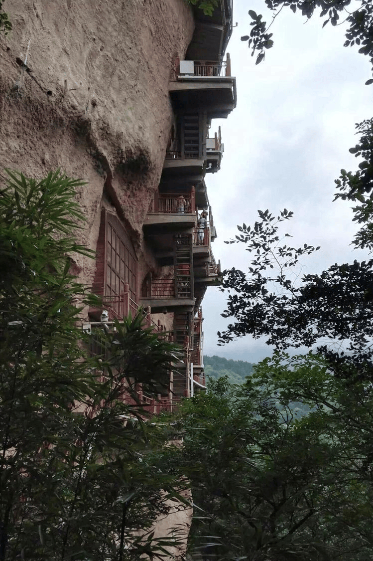 绝壁佛国麦积山(游记)