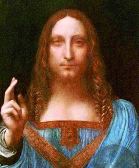 达芬奇的这幅"男版蒙娜丽莎"价值31亿,放大10倍,让人赞叹
