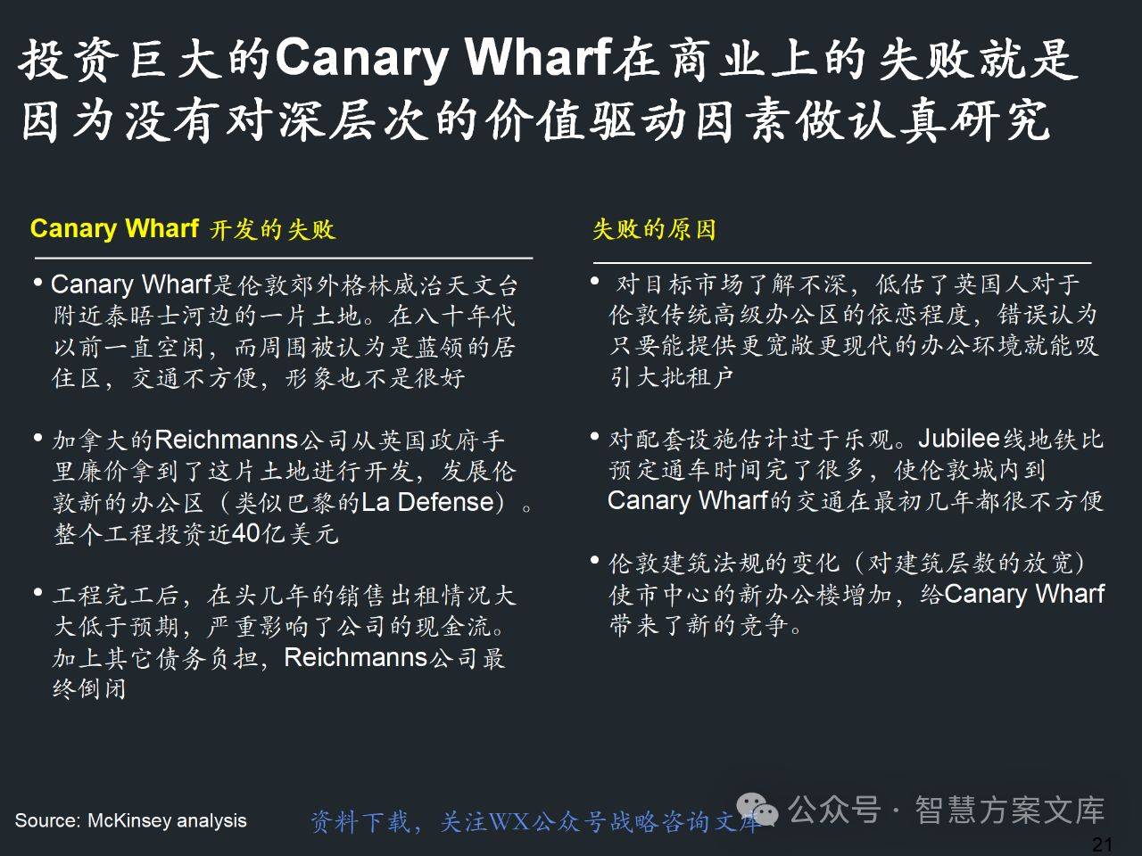 108页ppt麦肯锡--以价值为导向的企业战略规划(附下载)