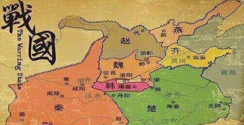 秦朝时期的版图图片