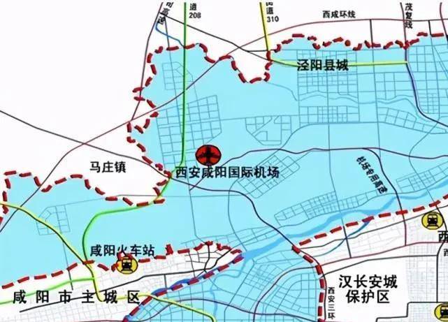 西安咸阳行政区划调整图片