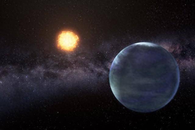 5倍,所以上面的重力会比地球更强,而它的母恒星开普勒452,则完全和