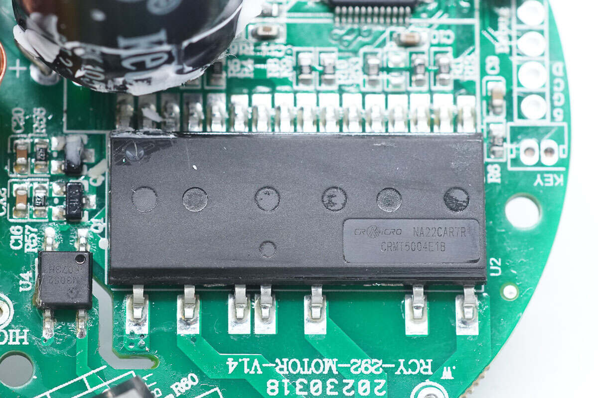 内置11万转高速无刷风机,小适1600w高速电吹风拆解