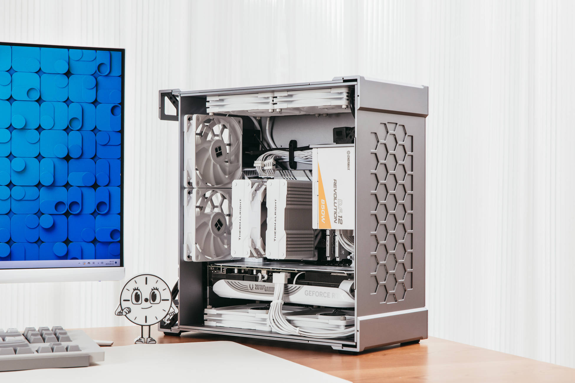 无光质感铝坨坨,abostudio container l  rog小吹雪s装机体验