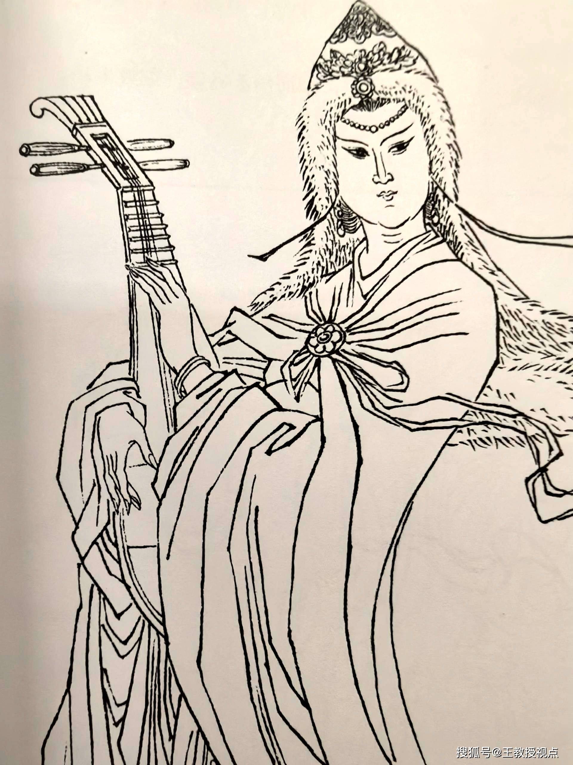 大师白描作品图片大全图片