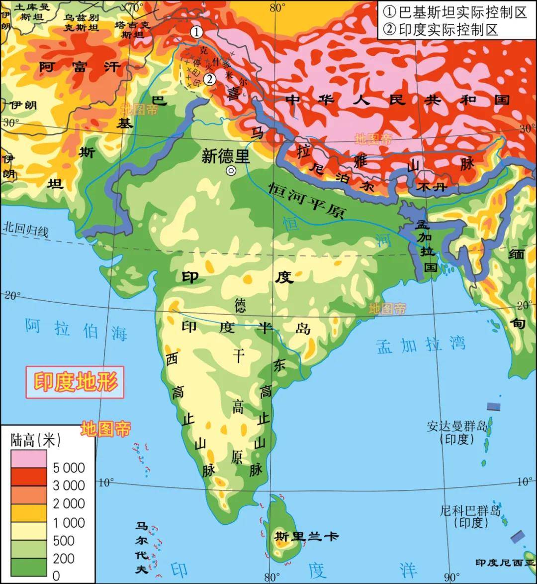 恒河在哪里图片