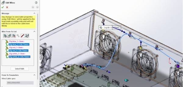 solidworks premium – 电气布线