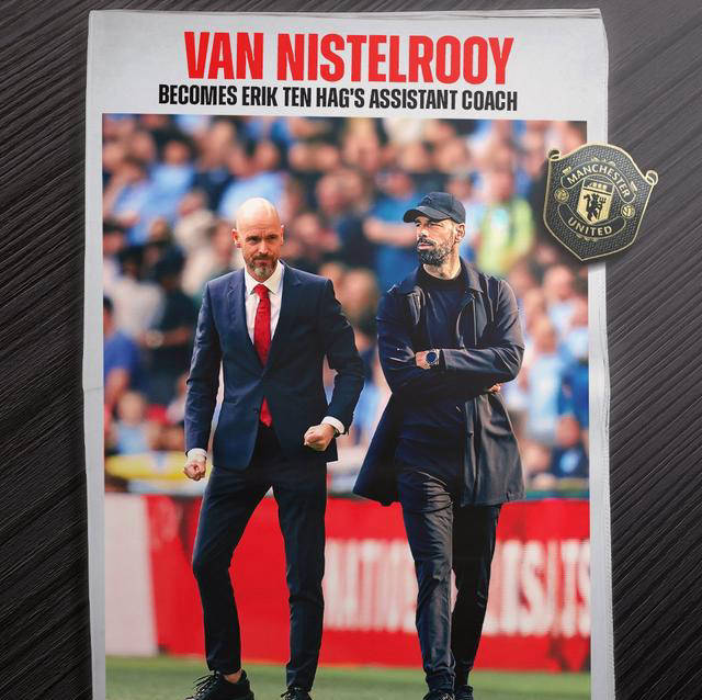 范尼斯特鲁伊即将加入曼联教练组,放弃伯恩利主帅机会