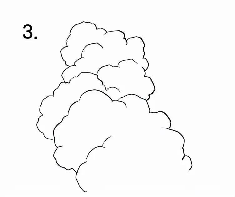 【绘屏教育】核弹爆炸烟雾怎么画?教你绘制爆炸烟雾效果画法教程!