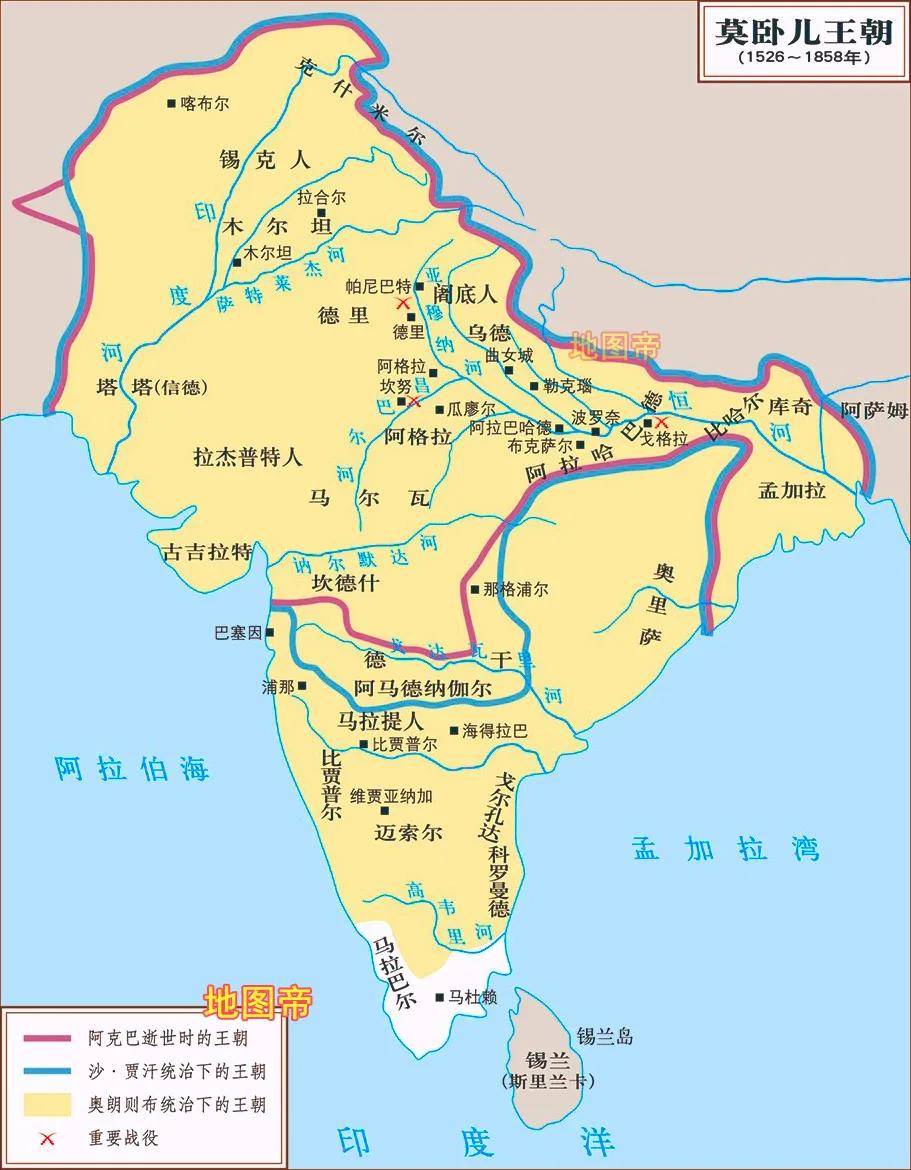 蒙古灭亡南宋建立元朝,蒙古后裔帖木儿则在中亚建立帖木儿帝国