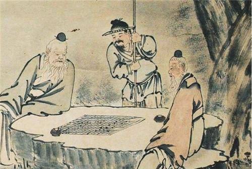 樵夫砍柴碰见仙人下棋,棋罢已过百年,难道是误入时间虫洞?