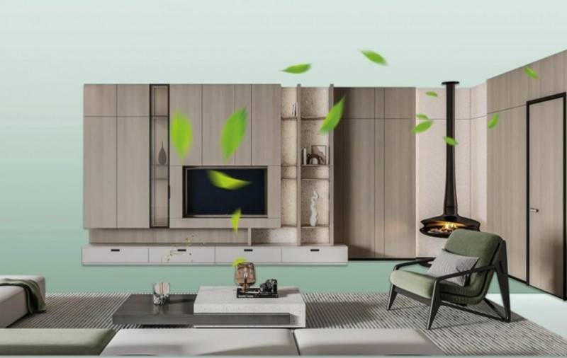 木非凡板材：门墙柜一体打造同色系高级感家居！