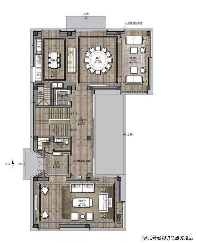 古北壹号8号楼户型图片