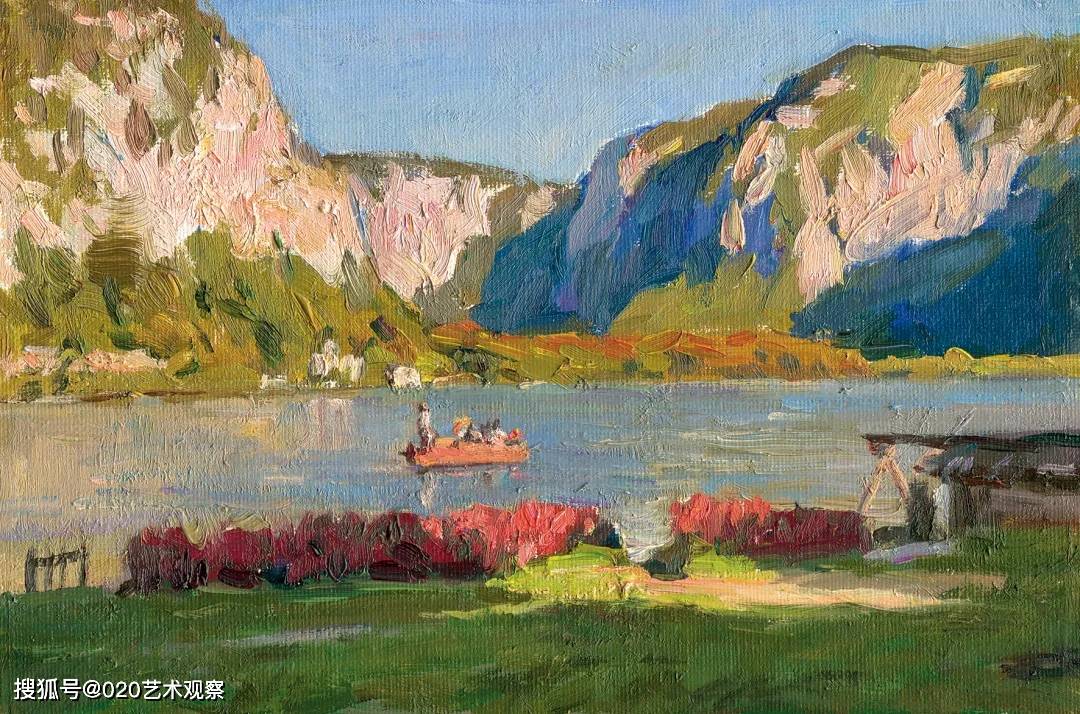 中国美术学院教授白仁海油画作品选