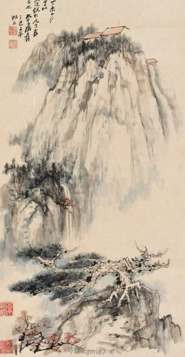 嘉赏 | 聚焦拍卖·张大千笔下的大千世界!