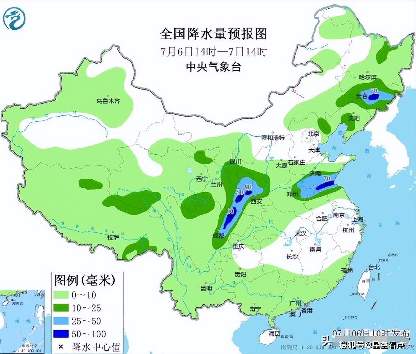 雨季分布图片