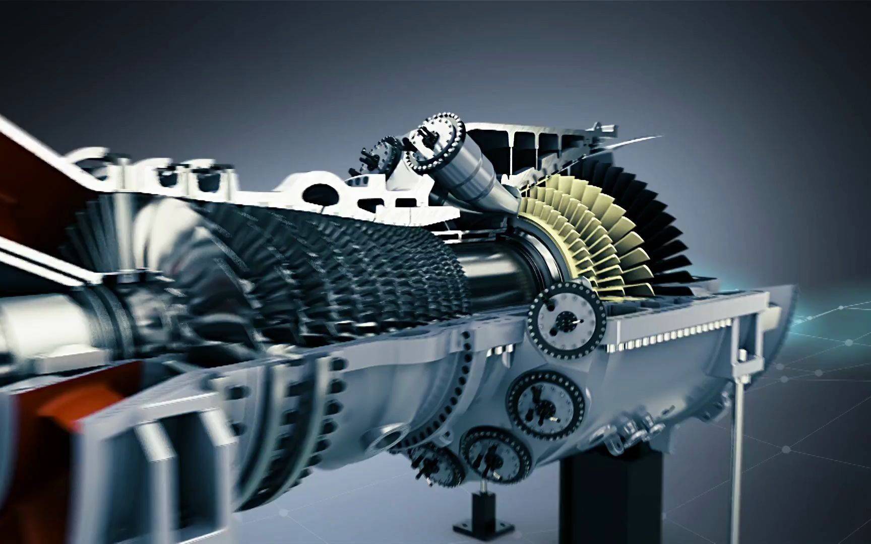 我国首台自主研制15兆瓦重型燃气轮机下线