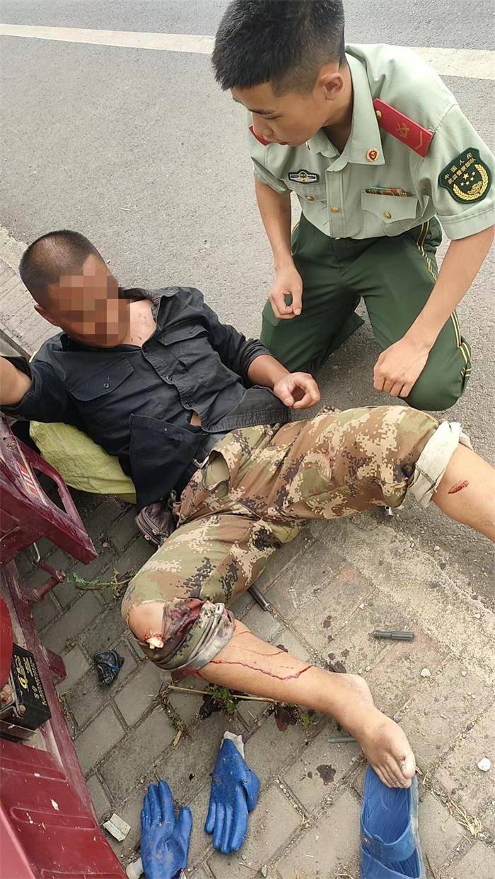 新野上庄乡村民范建涛,写给救命恩人武警战士张冬祥的感谢信