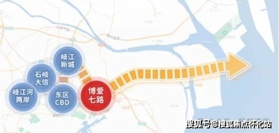 官方早已定调,环湾布局向东发展,谋划推进博爱路向翠亨新区腹地延伸!