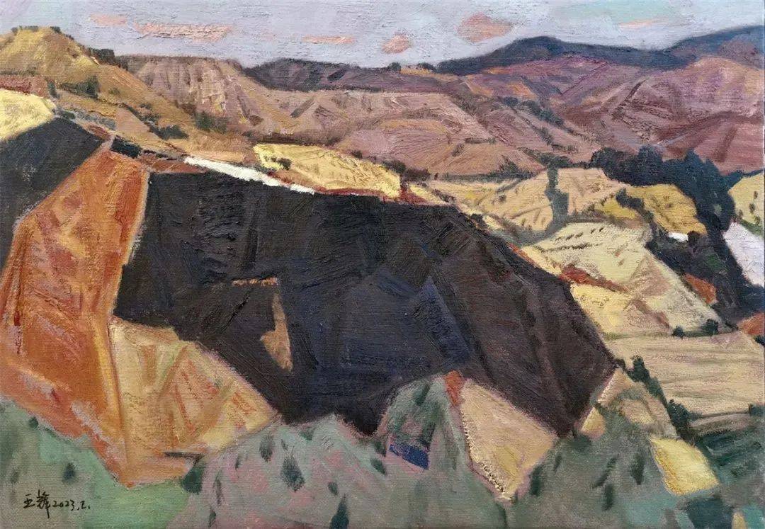 王辉 风景油画作品欣赏