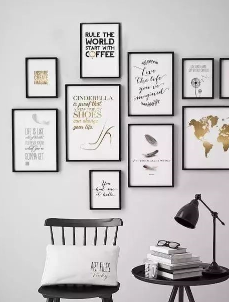 5种装饰画创意挂法套路,让墙面从此告别单调!