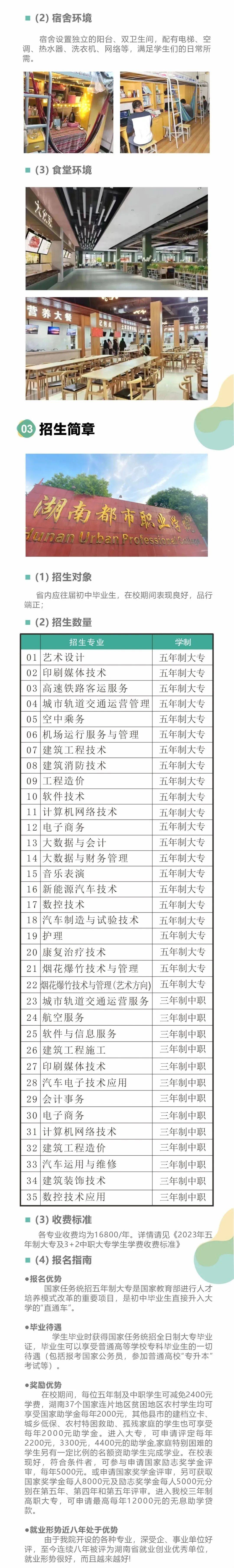 湖南都市职业学院五年制大专招生简章 学校简介 教学 师资 教育 升学