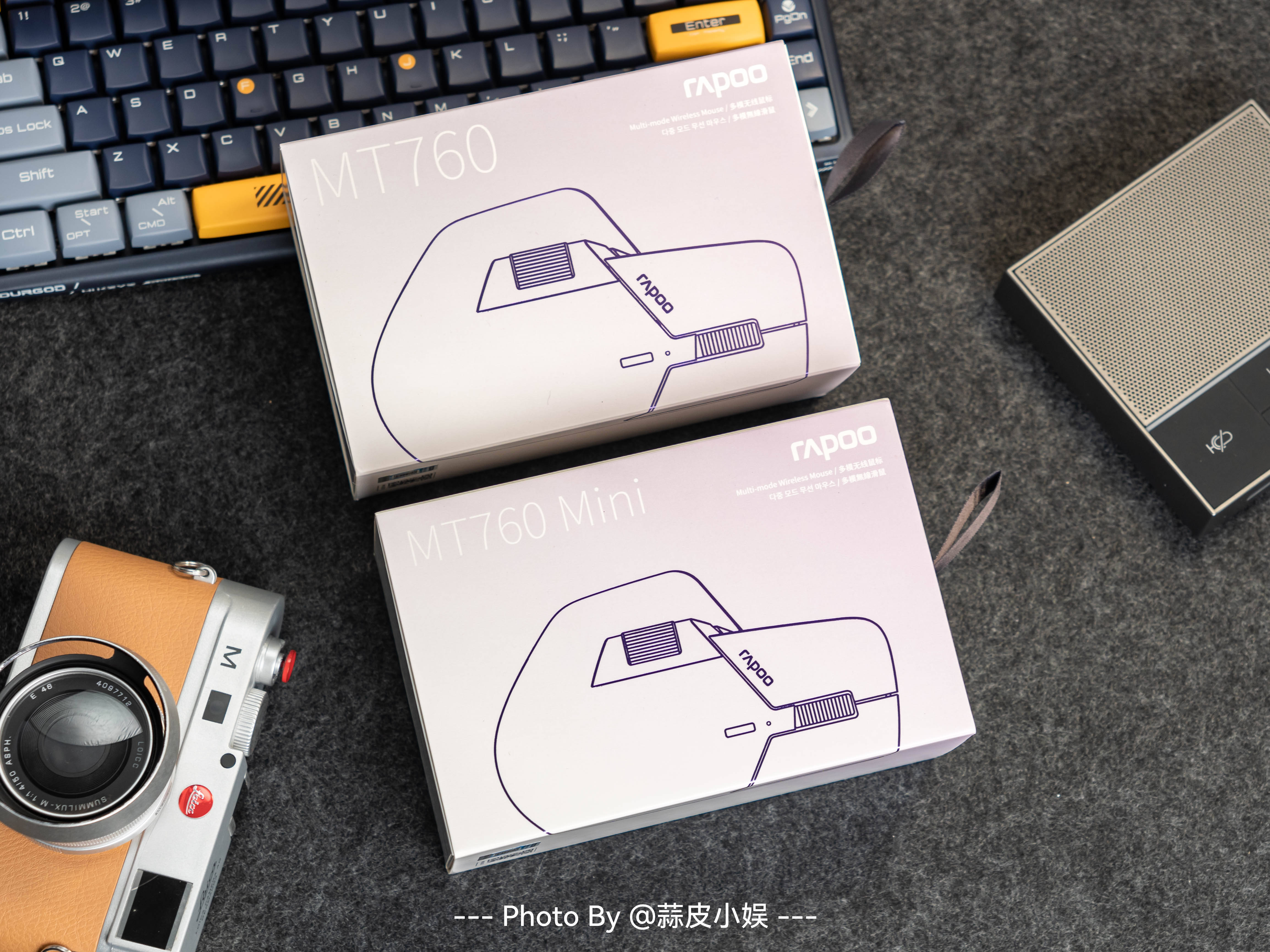 效率利器，商务办公新潮流，雷柏MT760系列多模无线鼠标