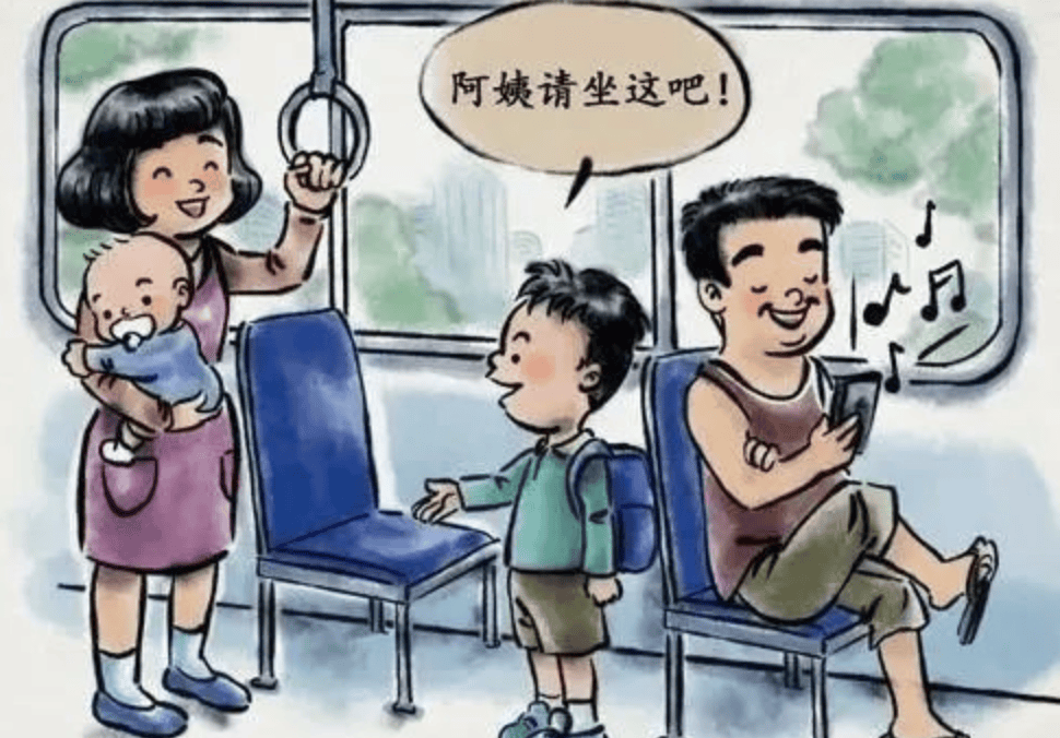 北京地铁10号线让座门事件:为老不尊者,何以赢得尊重?