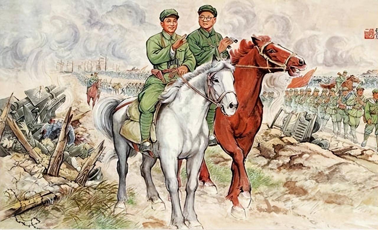 具体为:以一纵的叶飞和四纵的陶勇率领两个纵队组成左路兵团,策应刘邓