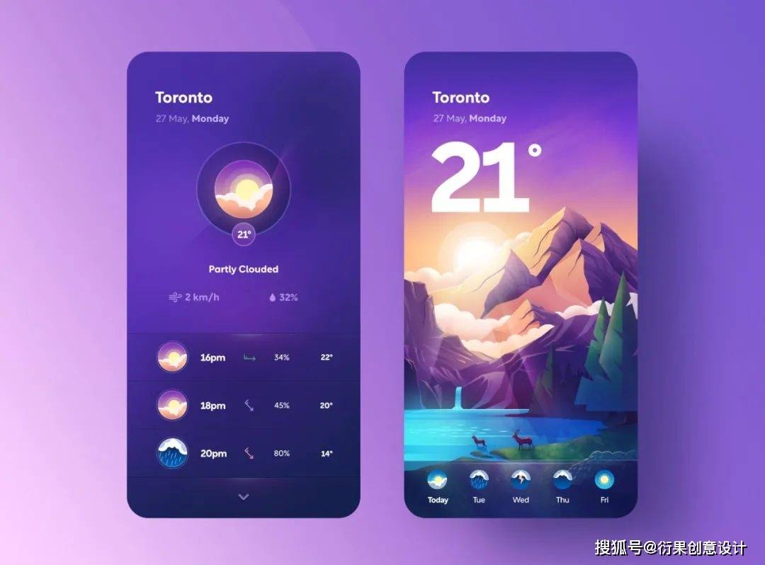 【ui设计】国外app界面设计欣赏