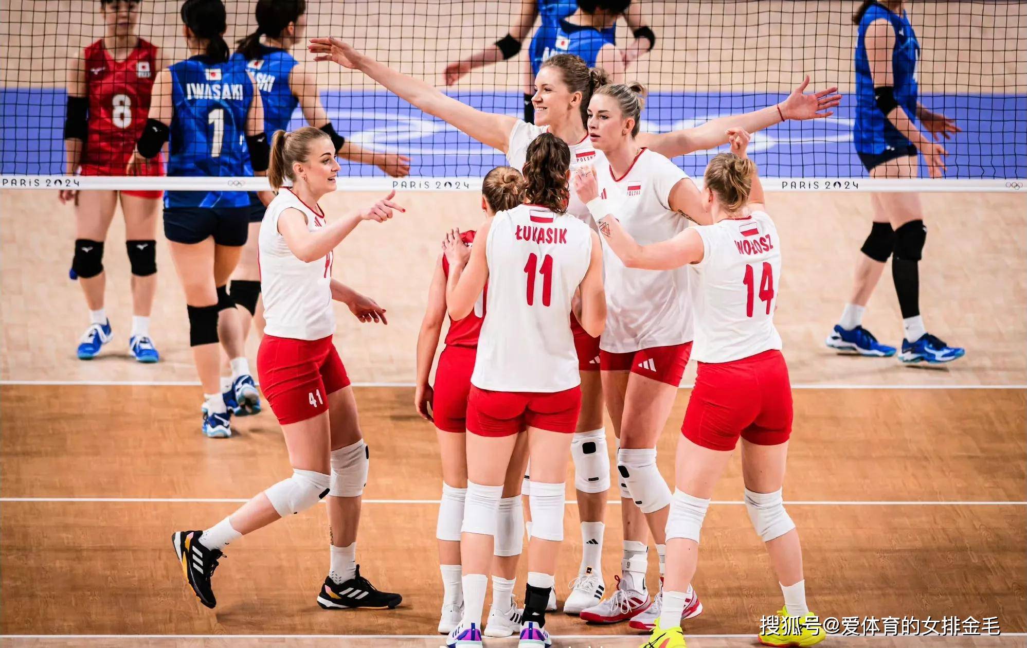 波兰女排3:1日本,已稳进奥运八强!古贺沙里那26分难救主!