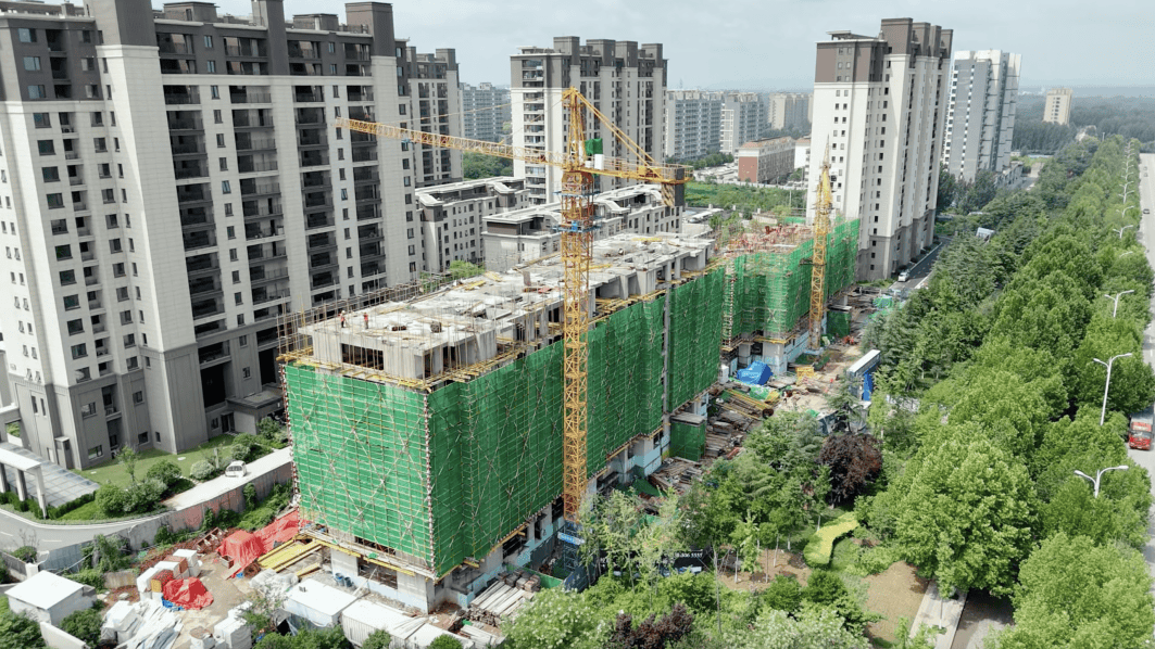 新城地产肥城吾悦华府1#,13#楼建设提速,打好收官攻坚战