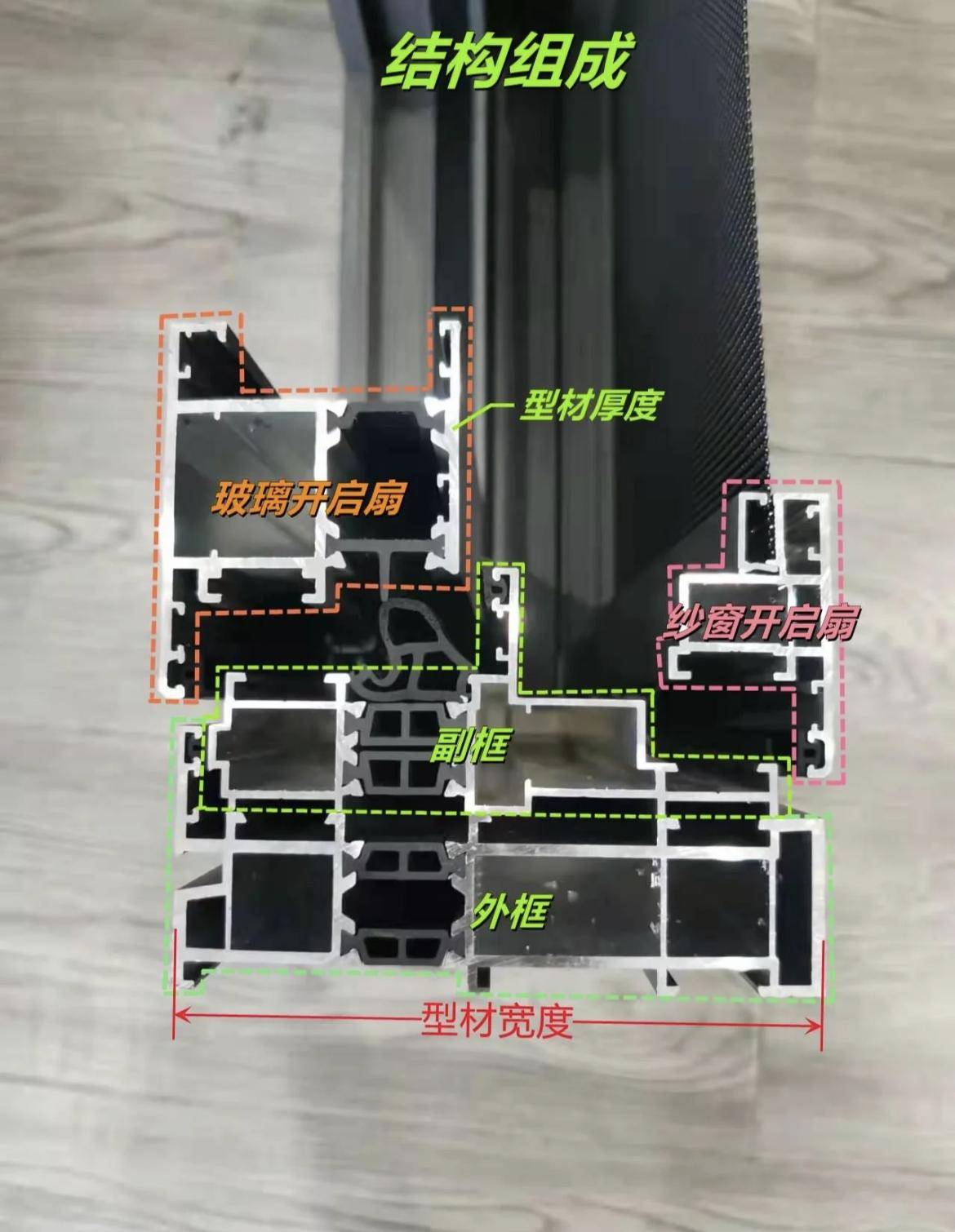 铝合金平开窗安装图解图片