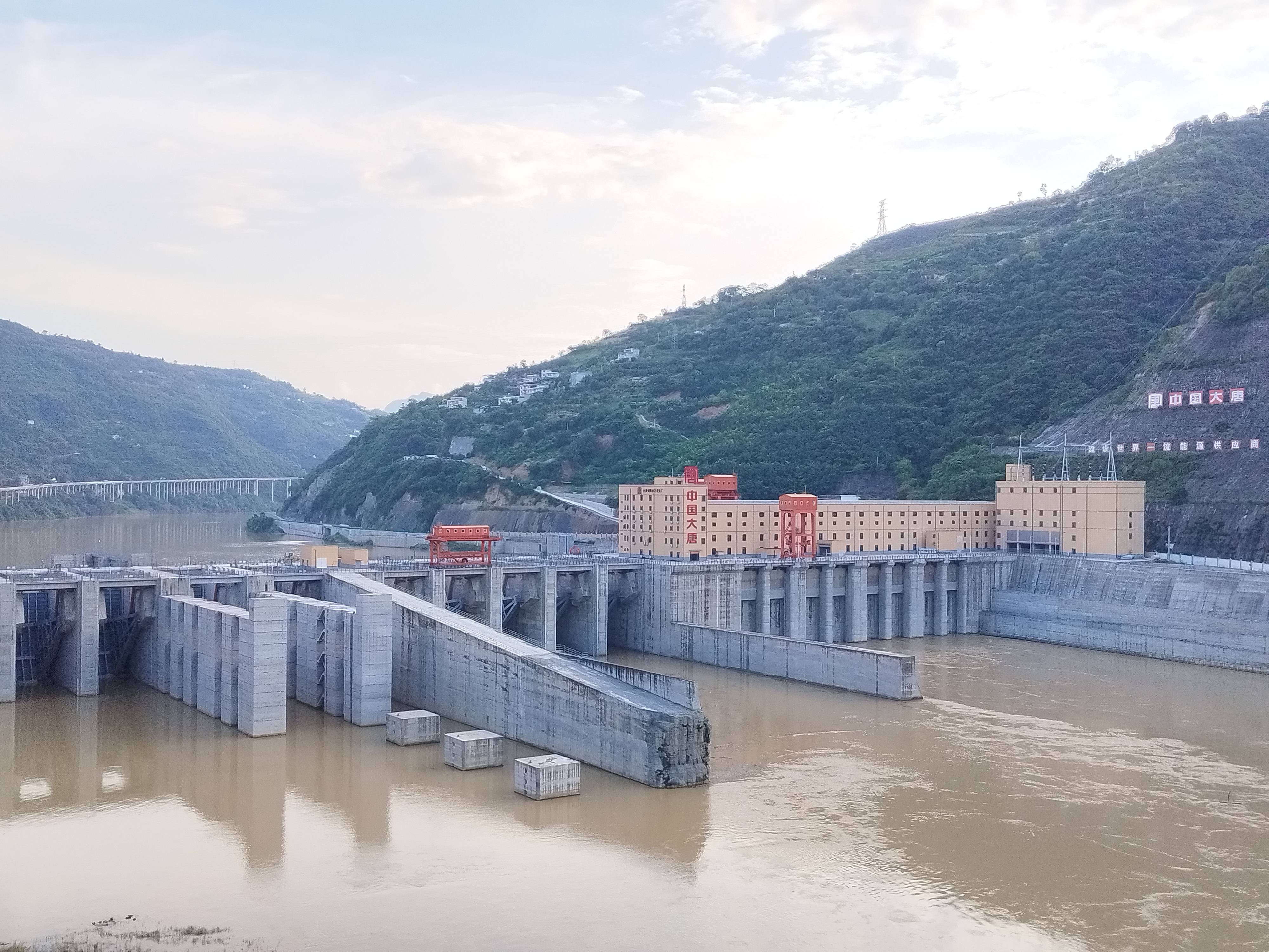 中江县富兴镇阳平电站图片