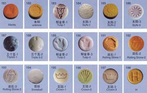 以糖片为伪装摇头丸往往五颜六色,形状可爱摇头丸,是一种人工合成毒品