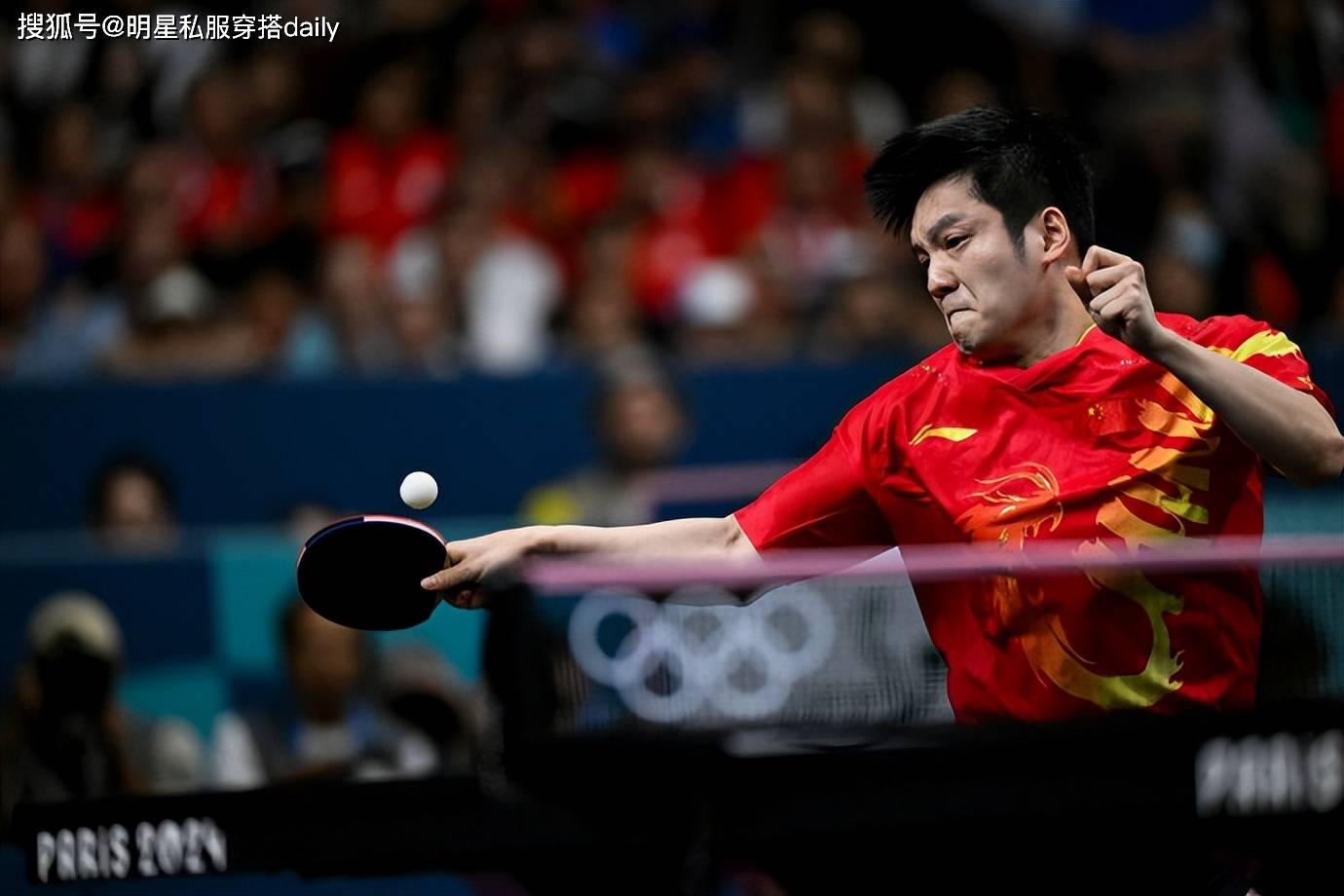 樊振东赢得巴黎奥运会男单金牌后,给自己放了首霉霉的歌_乒乓球_比赛