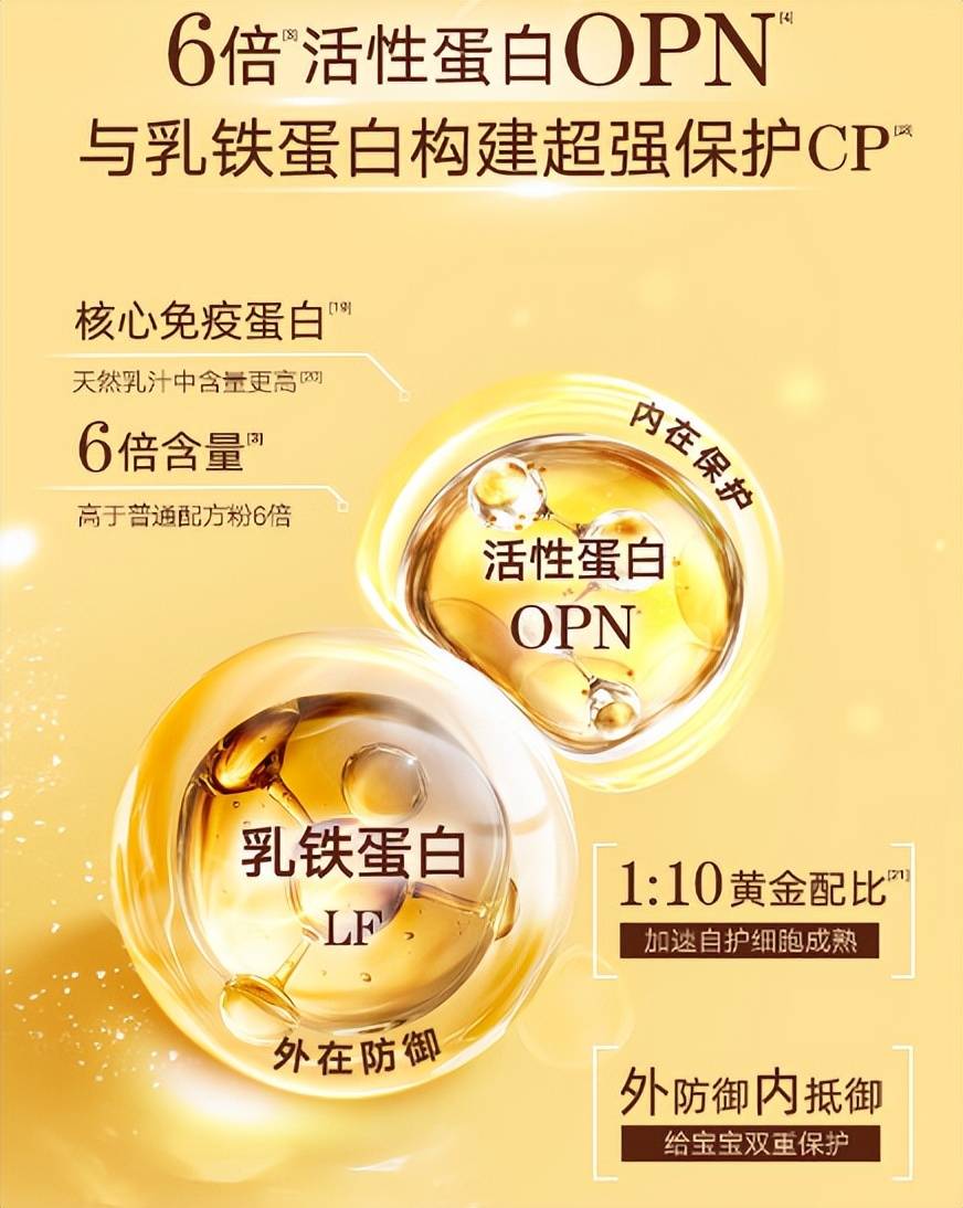 益生元的功效作用有哪些?哪款奶粉添加了55倍双重自护益生元