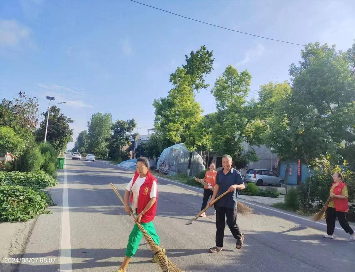 邓州市夏集镇:加大整治力度 提升乡村颜值