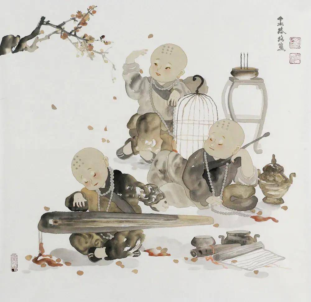 水墨画家金格格_人物_作品_艺术