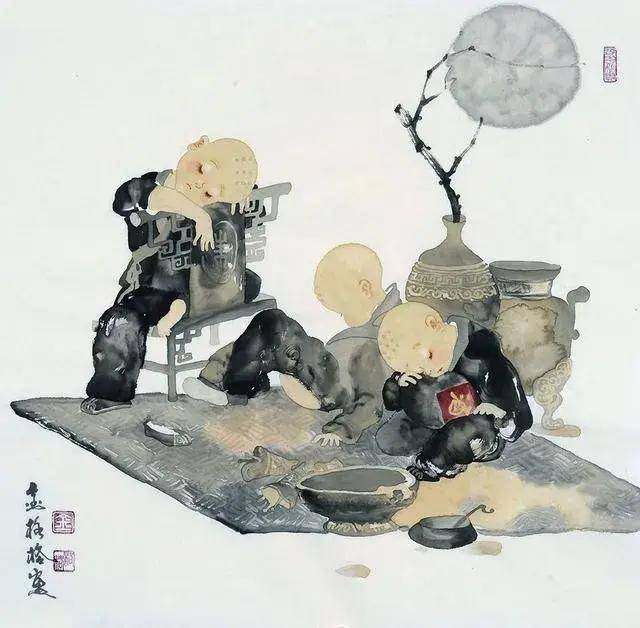 水墨画家金格格_人物_作品_艺术