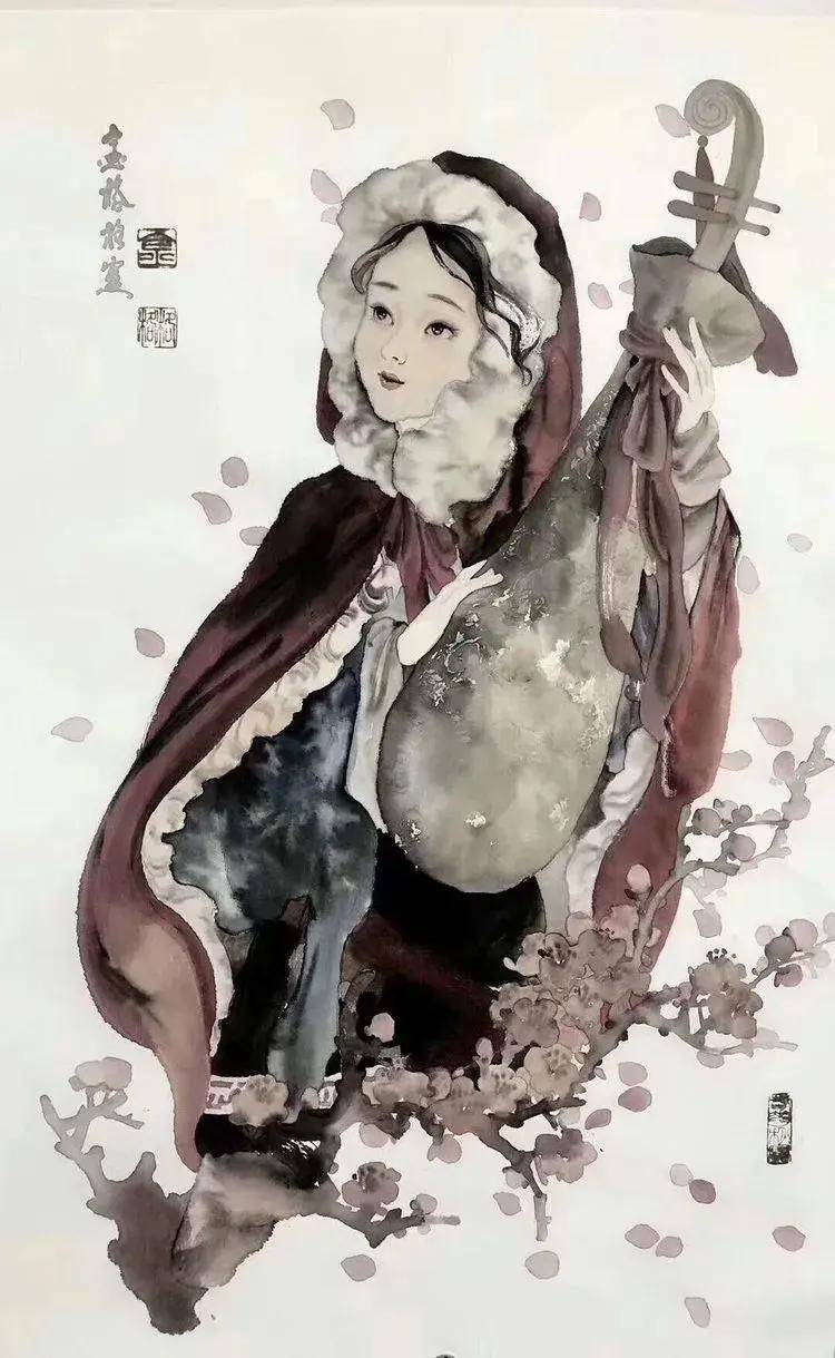 水墨画家金格格_人物_作品_艺术