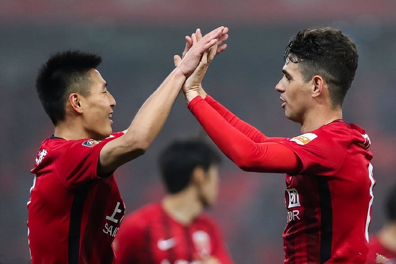 中超24轮连线最强搭档 上港奥斯卡跟武磊 北京国安是张玉宁跟张稀哲