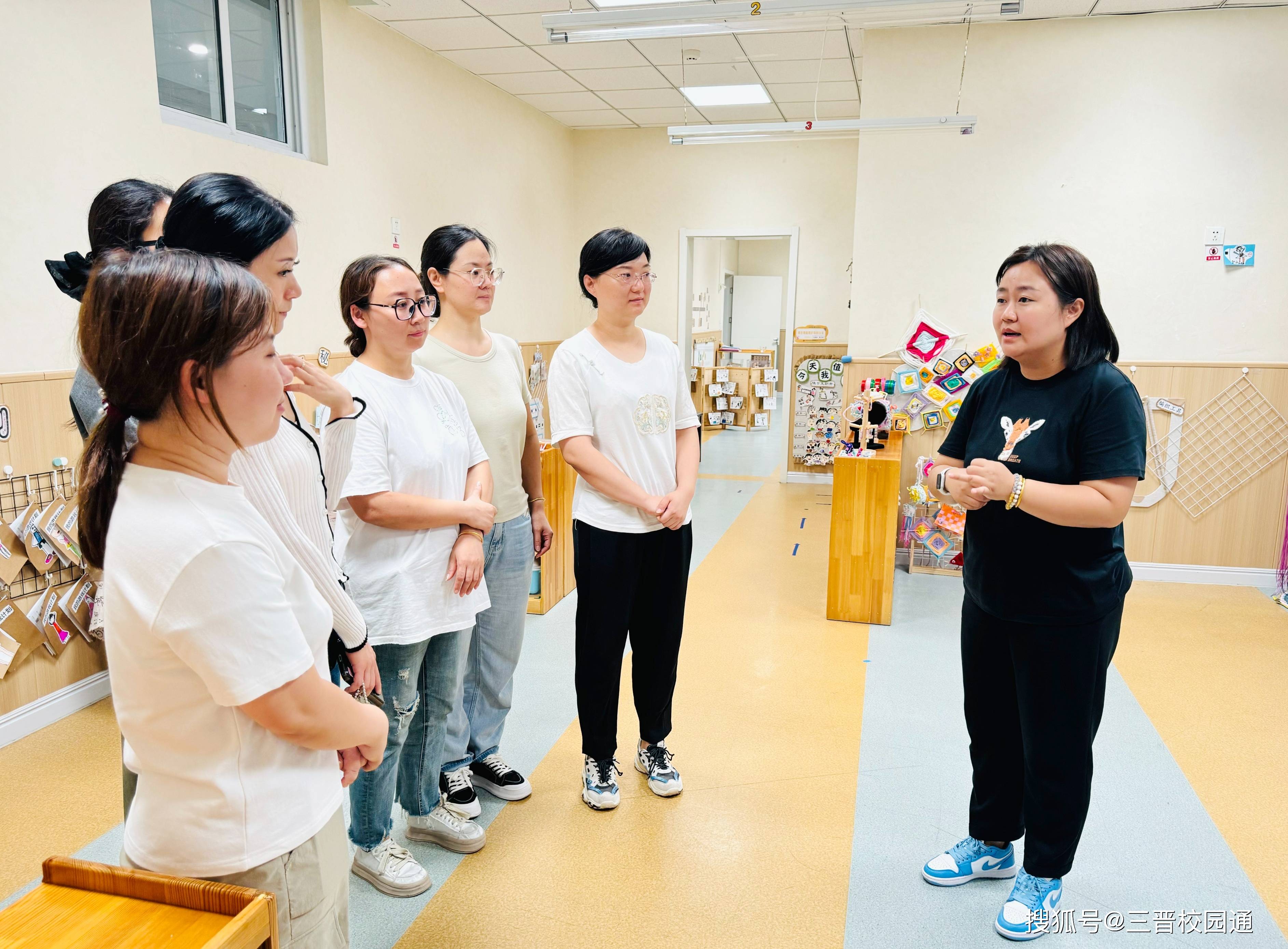 太原迎泽区海边街小学附属幼儿园(康乐第四分园)区域观摩交流研讨活动