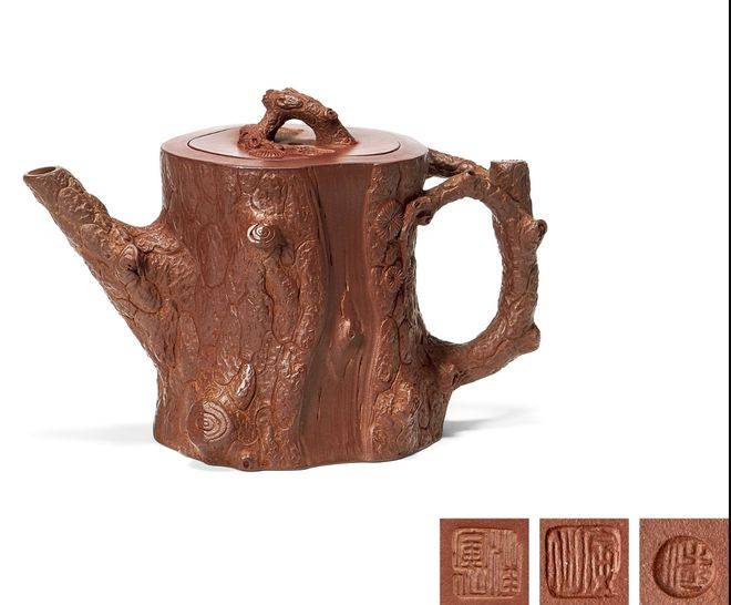 紫砂壺☆中国古玩煎茶具茶壺 汪寅仙製