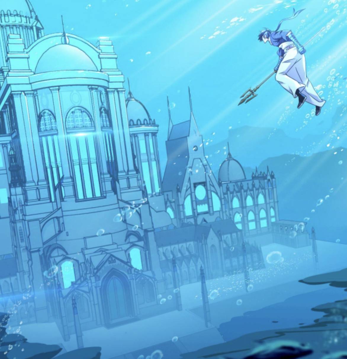 斗罗大陆:唐三找到真正的海神殿,海神出现,成神只剩一步之遥