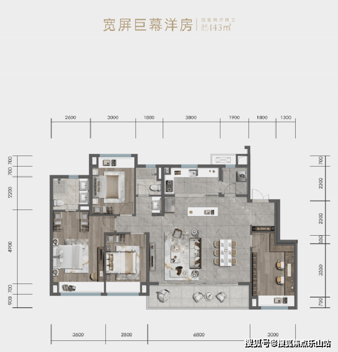 保利首创颂户型图图片