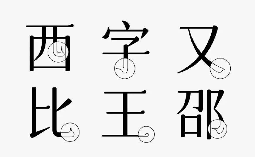 字体在笔画的设计上非常饱满