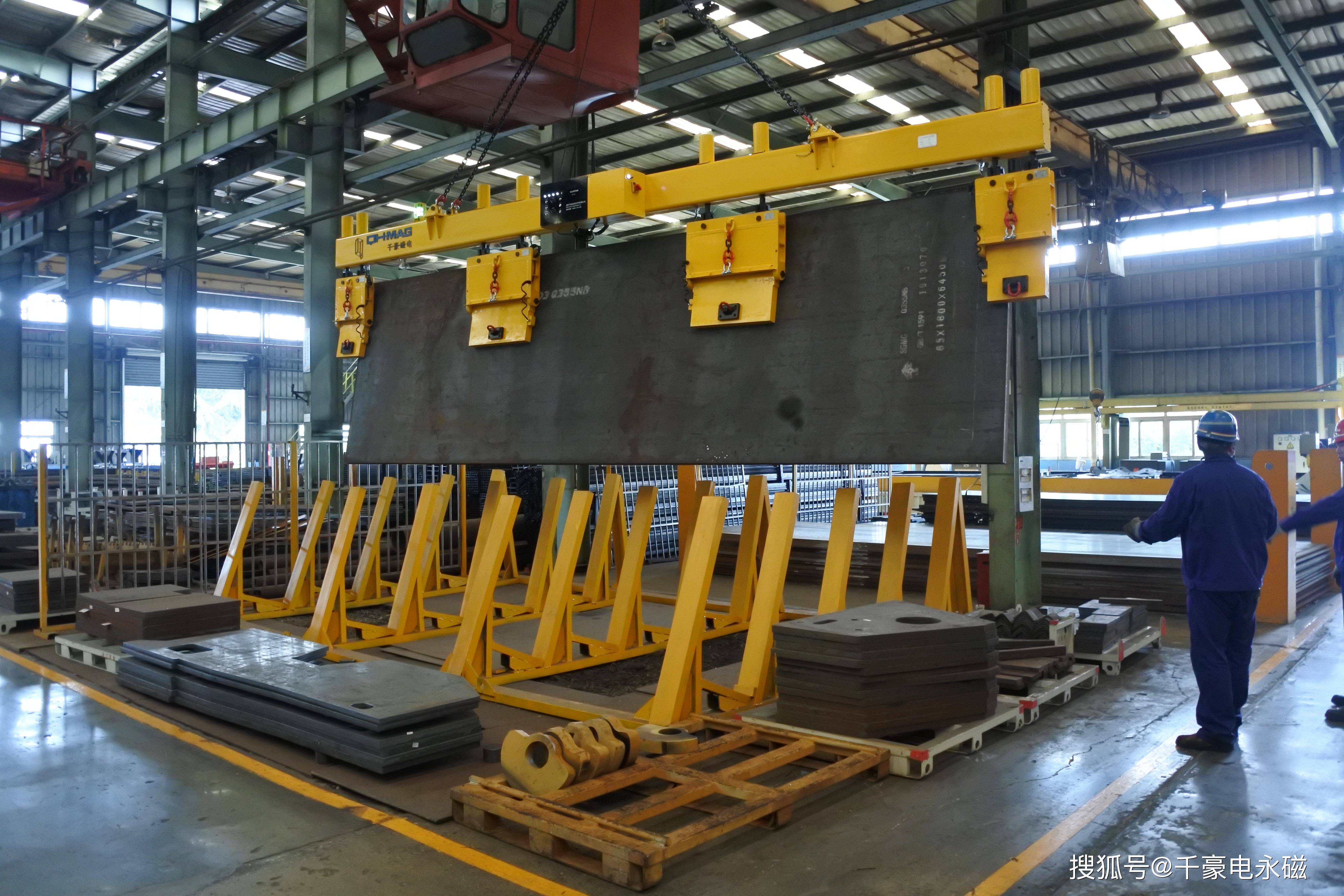 电永磁铁吊具:钢铁吊装新选择,高效安全新标杆(千豪磁电)