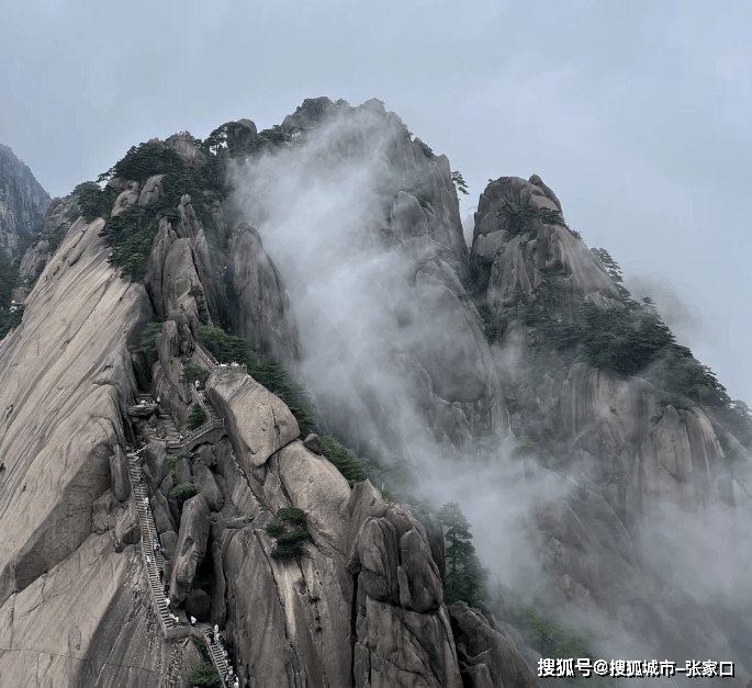 汤口镇到黄山风景区图片