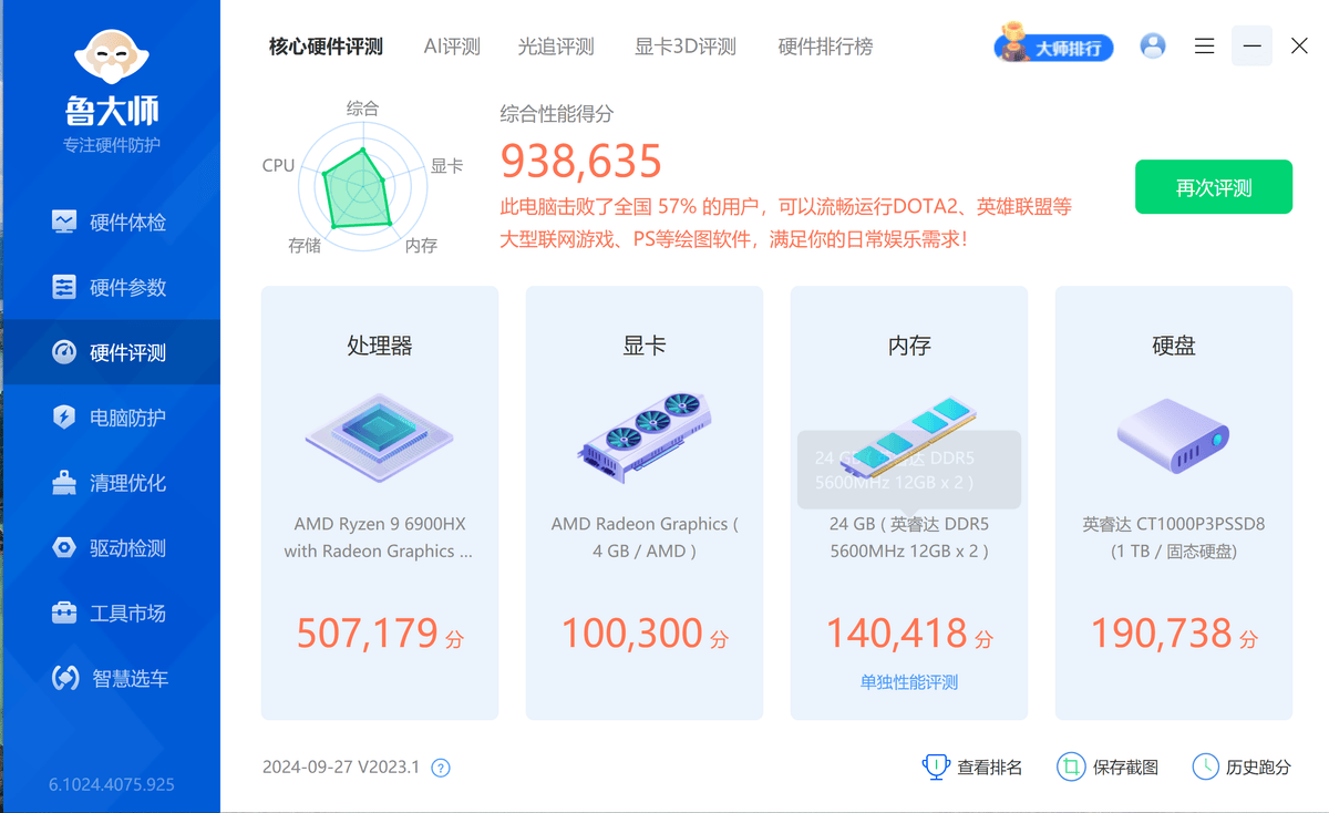 1000多买锐龙r9 6900hx?迷你主机都这么卷了吗?还是零刻干的